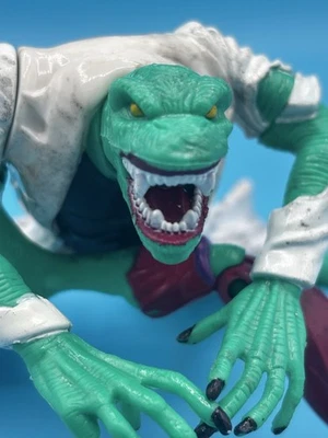 Spider-Man Web Force Smash Lizard Action Figure Swamp Roller Marvel Toy Biz 1997 - Image 1 of 4