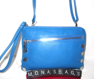 Hammitt kleine Nash Hortensie blau Leder Crossbody Handgelenktasche Neu mit Etikett $ 295 - Bild 1 von 6