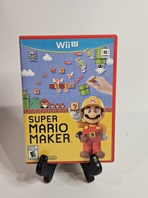 WiiU Super Mario Maker (Nintendo Wii U 2015) In Box Tested
