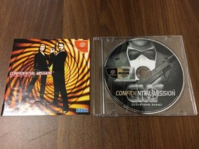 Confidential Mission Dreamcast Sega Japan Import Video Game Soft Used Tested