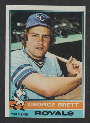 1976 Topps #19 George Brett - Kansas City Royals - casi nuevo - sin usar - 744🔥⚾🔥 Foto 1 de 2