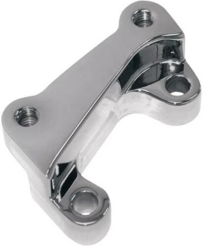 RC Components Front Caliper Adapter Bracket Kit - Chrome Motorcycle HD12361C - Image 1 of 3