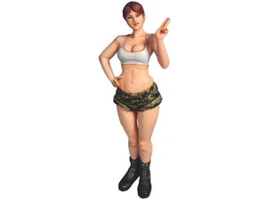 1/20 Model kit Figures Military Girl with US Army M1952 FHD12 Aurora Model  - Picture 1 of 5