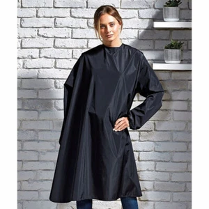 Cheveux Salon Blouse Manches Longues Barbiers Cape Lavable Bleach Résistant - Bild 1 von 6