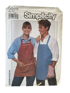 Simplicity Sewing Pattern 0009 Apron Chef Baker BBQ Unisex Adult - Picture 1 of 2
