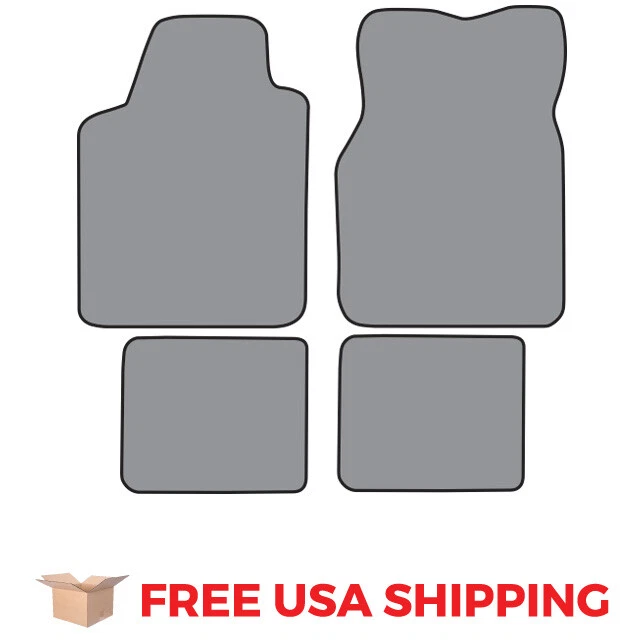 FITS 1988-1992 Mazda MX-6 Floor Mat 4pc Cutpile Foto 1 de 1
