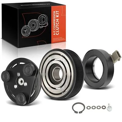 Kit de embrague compresor de aire acondicionado para Ford F-150 2003 Escape 2006-2007 polea de 8 ranuras Foto 1 de 4