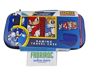 Sonic The Hedgehog/Tails/Knuckles/Amy Nintendo Switch Video Console Travel Case! - Picture 1 of 2