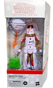 Star Wars The Black Series Snow Trooper Holiday Edition Collectible Gift NIBM - Picture 1 of 4