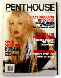 PENTHOUSE MAGAZINE NOVEMBER 1998 OZZY OSBOURNE BITES BACK - Foto 1 di 2