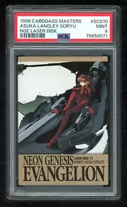 Evangelion Carddass LD 1998 SC010 Asuka Langley Soryu Japanese PSA 9 79658071 - Picture 1 of 2