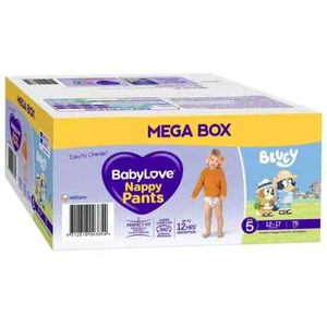 BabyLove Nappy Pants Mega Box Walker 75 Nappy Pants - Picture 1 of 1