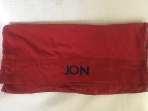 Pottery Barn Kids Cotton Jersey Standard Pillowcase  "JON"  NWOT - Picture 1 of 1