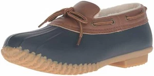 NUEVO Zapatos sin cordones para mujer azul marino JBU by Jambu Gwen Garden Duck talla 7,5 envío gratuito - Imagen 1 de 5