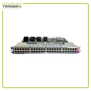 WS-X4748-RJ45-E V01 Cisco Catalyst 4500E 48-Port Line Card 800-35911-01 - Picture 1 of 3
