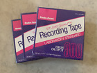 3 NEW Radio Shack Studio Quality Recording Tape High Output 900  Reel to Reel