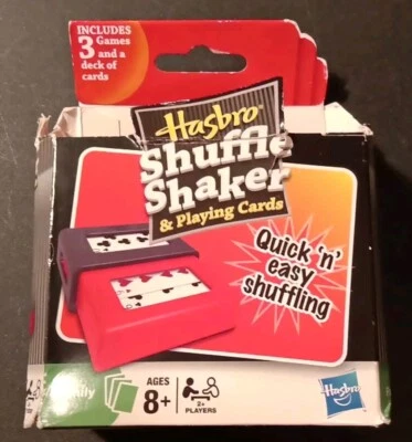 HASBRO Shuffle Shaker & Playing Cards Quick 'N' Easy Shuffling - Image 1 of 4