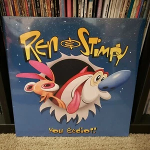 Ren and Stimpy - You Eediot! (Orange Splat Green Splatter Vinyl) Sold-Out x/350 - Picture 1 of 7