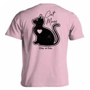 Kittie Kittie Cat Mom Short Sleeve T-Shirt NEW Fast Free Ship - Picture 1 of 7