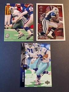 Three Emmitt Smith RB Dallas Cowboys #22 G - Picture 1 of 2
