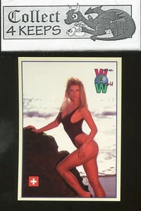 1994 Women of the World Trading Card #38 Page Langton (Switzerland) - Picture 1 of 2