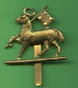 The Queen's Royal west Surrey Regiment Cap Badge - Bild 1 von 2