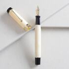 White Jinhao 100 Centennial Resin Fountain Pen EF/F/M Bent Nib Writing Gift Pen