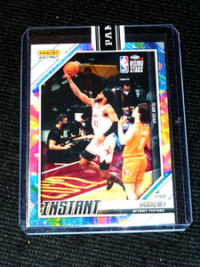 2021-22 Panini Instant Saddiq Bey Rising Stars #11 Versicolor #d 5/5 Detroit