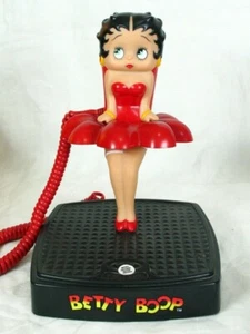 RARE VINTAGE BETTY BOOP LANDLINE TELEPHONE  - Picture 1 of 6