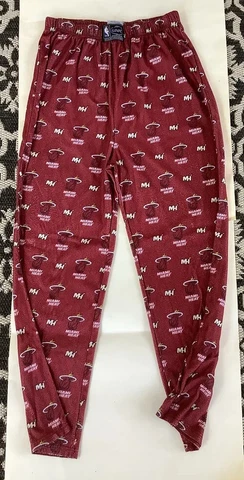 Miami Heat Mens XL Pajama Pants UNK Vintage Retro NBA Basketball Cover