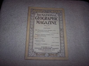 NATIONAL GEOGRAPHIC MAGAZINE--JULY 1919    #41 - Picture 1 of 4