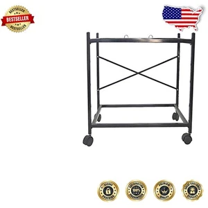 2-Shelf Stand in Black for Medium Flight Cages – Holds Two Cages Securely - Picture 1 of 2