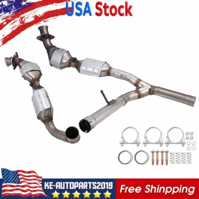 Catalytic Converter For 2004 2005 2006 Ford F150 5.4L 4WD Left & Right Side EPA - Image 1 of 4