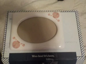5X7 Picture frame . Ceramic with Seashells. Item #6 - Picture 1 of 3
