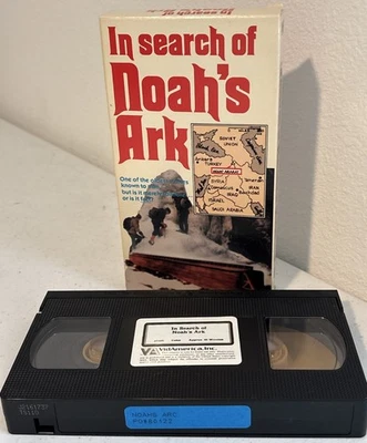 In Search of Noah's Ark (VHS, 1987, VidAmerica) Rare *MINT* Video of 1976 Film!! - Image 1 of 4