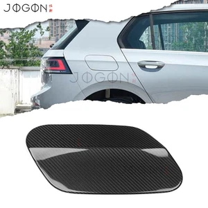Carbon For VW Golf 8 8.5 GTI  GTD GTE R 2022-26 Fuel Tank Cap Oil Gas Cover Trim - Picture 1 of 15