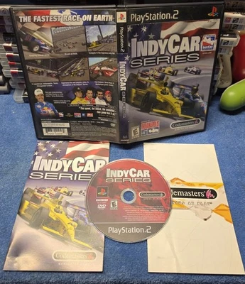 IndyCar Series (Sony PS2, 2003) Tested Works CIB W Manual & Codemasters Insert - Image 1 of 2