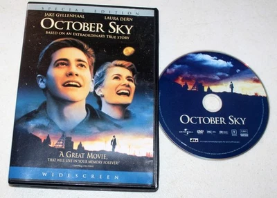 October Sky Special Edition (DVD, 1998, Widescreen) Jake Gyllenhaal, Laura Dern - Image 1 of 2