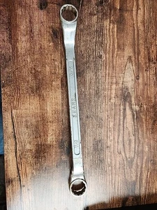 Vintage USA Sears 7/8" x 13/16" Double End Offset Box Wrench Forged BF Japan  - Picture 1 of 2
