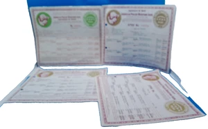 American Polled Hereford Association certificado entrada 1952-1960 lote 4 Ohio - Imagen 1 de 7
