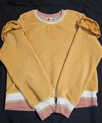 Sudadera de terciopelo acanalado Matilda Jane Just Imagine JoJo para niñas talla 2 nueva con etiquetas Foto 1 de 4