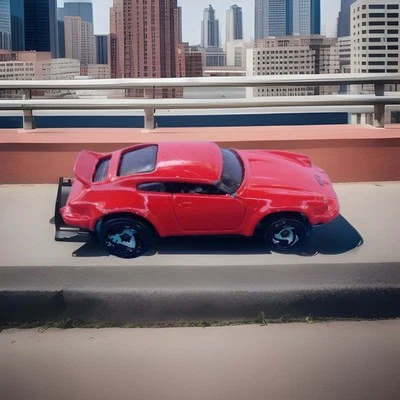 Vintage 1974 Malaysia Hot Wheels Red 911 Porsche BW - Image 1 of 4