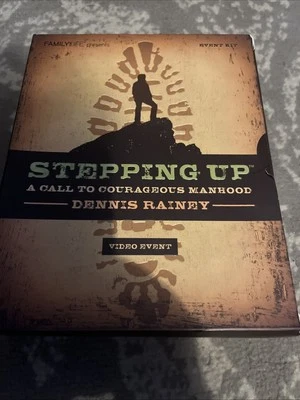 Stepping Up A Call To Courageous Manhood DVD Video Event Kit DVD Is Sealed — 第 1/4 张图片
