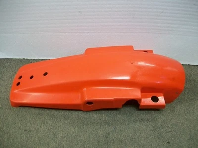 OEM!! 1980 Suzuki DS100 DS 100 Rear Fender Plastic Orange 63113-48501 - Image 1 of 4