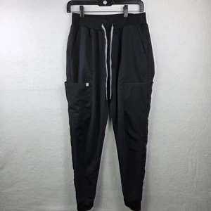 Fabletics On Call Scrub Jogger Women's Sz Medium Black  - Picture 1 of 7