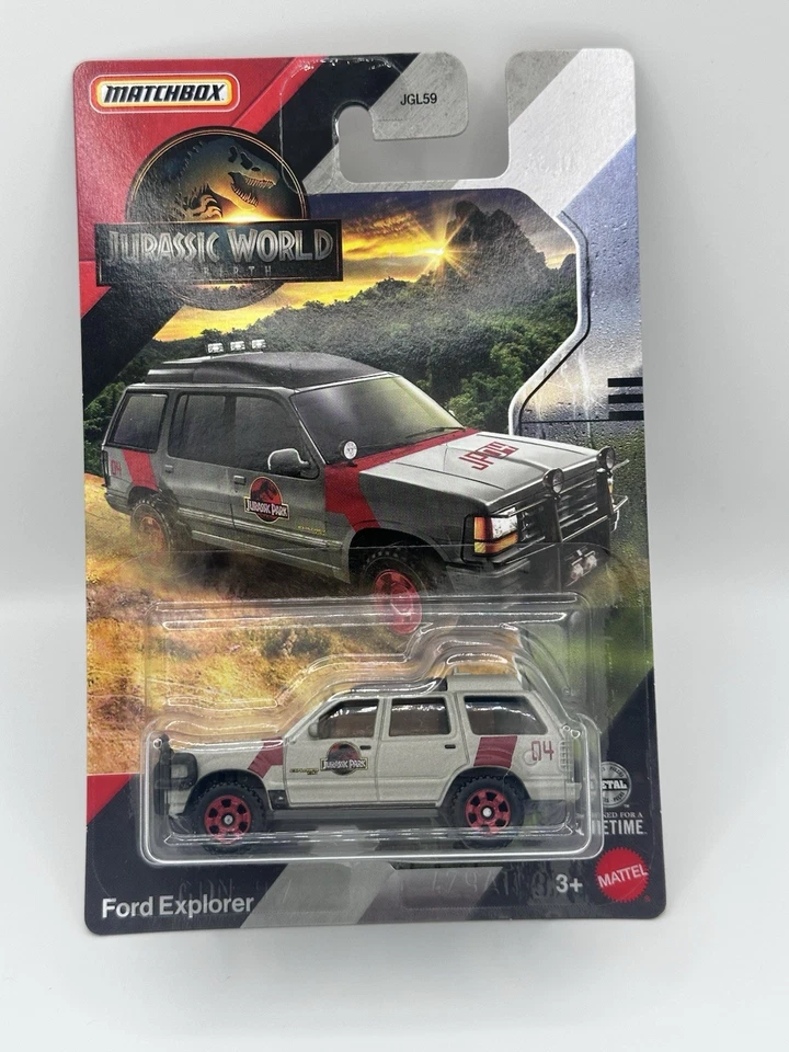 Ford Explorer JP 04 2025 Matchbox Jurassic World Rebirth Foto 1 de 1