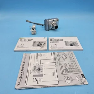 Canon PowerShot A520 4.0MP Compact Digital Camera - TESTED - Picture 1 of 9
