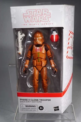 Star Wars Black Series Phase II Clone Trooper   (Holiday Edition)   - MIB - Bild 1 von 2