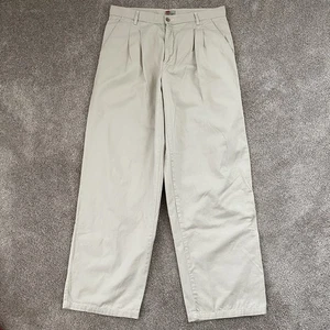 Vintage C.P. Company Basicwear Casual Chino Pants 34 32 Baggy Fit Pleated Rare - Picture 1 of 10