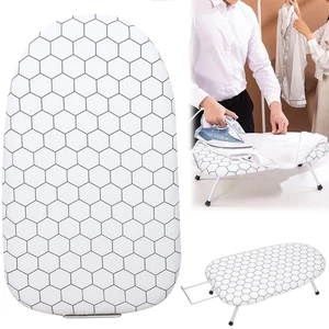 Tabletop Ironing Board 80 x 30cm Foldable Small Lightweight Compact Space Saving - Picture 1 of 11